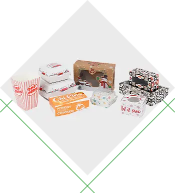 Caixa de papel para alimentos