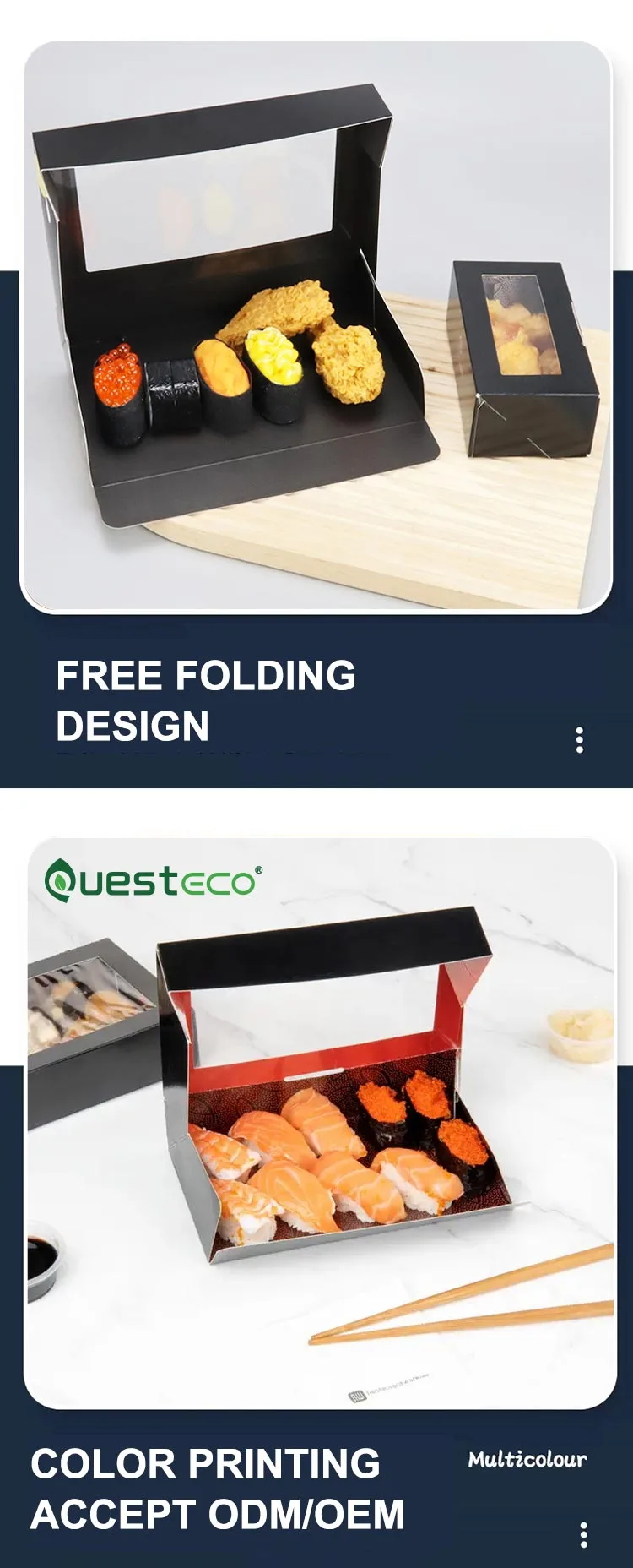 Disposable Sushi Takeaway Box