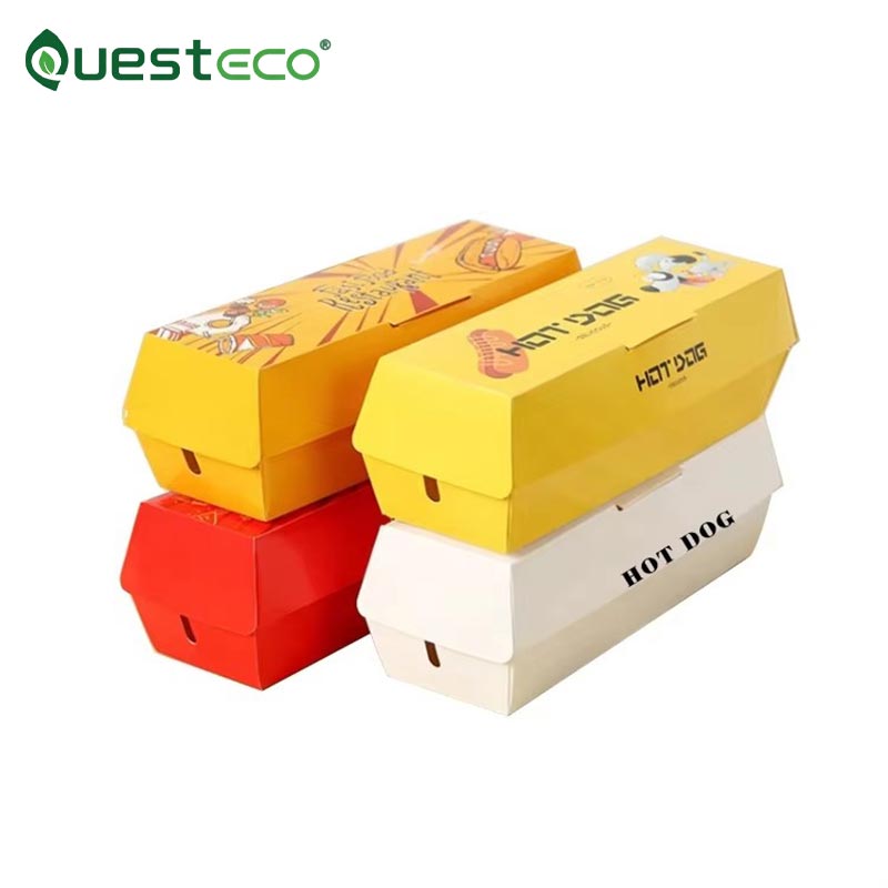 Bandeja de barco para cachorro-quente Kraft