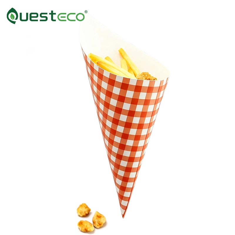Caixa Triângulo de Batata Frita